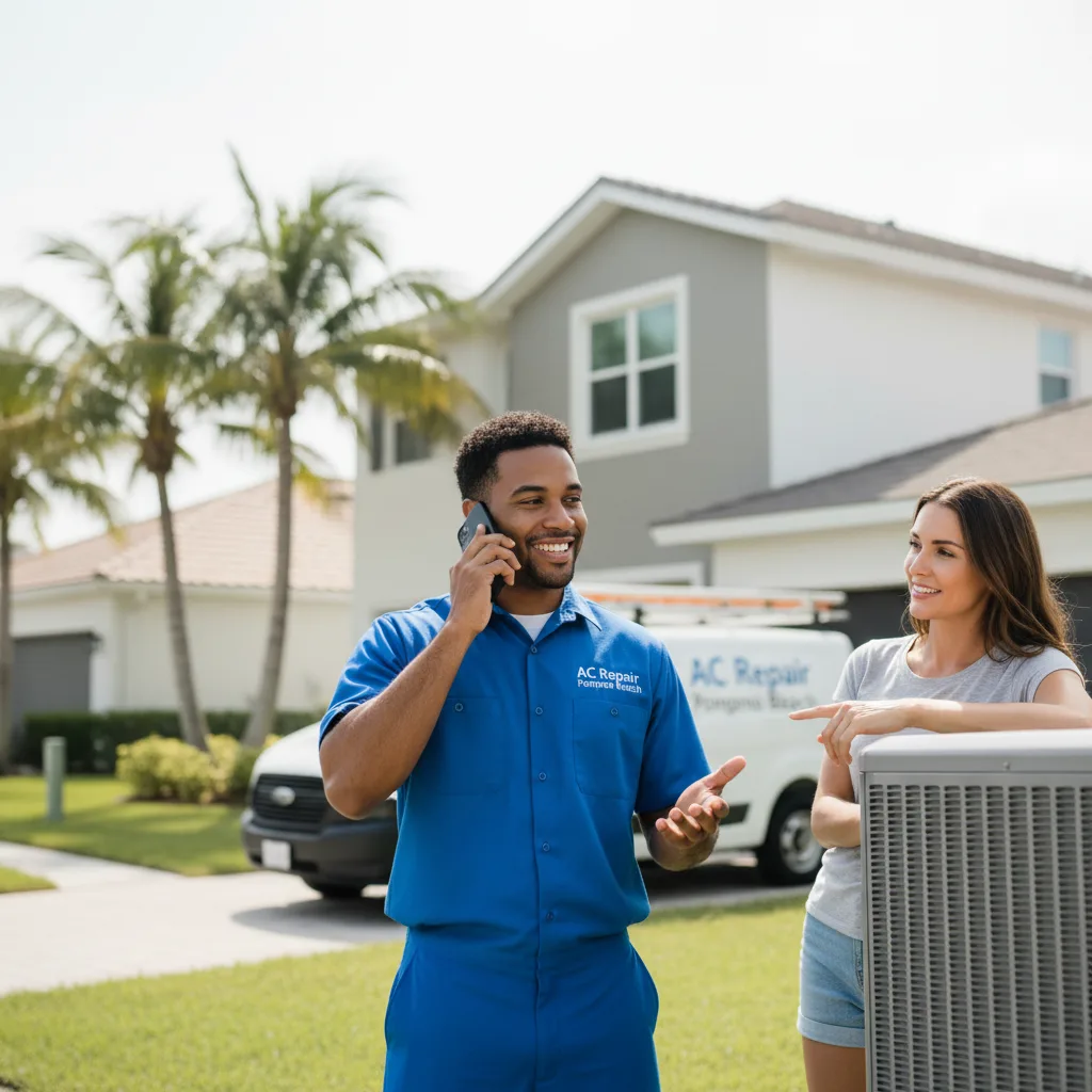 AC Repair Pompano Beach customer support in North Lawrence